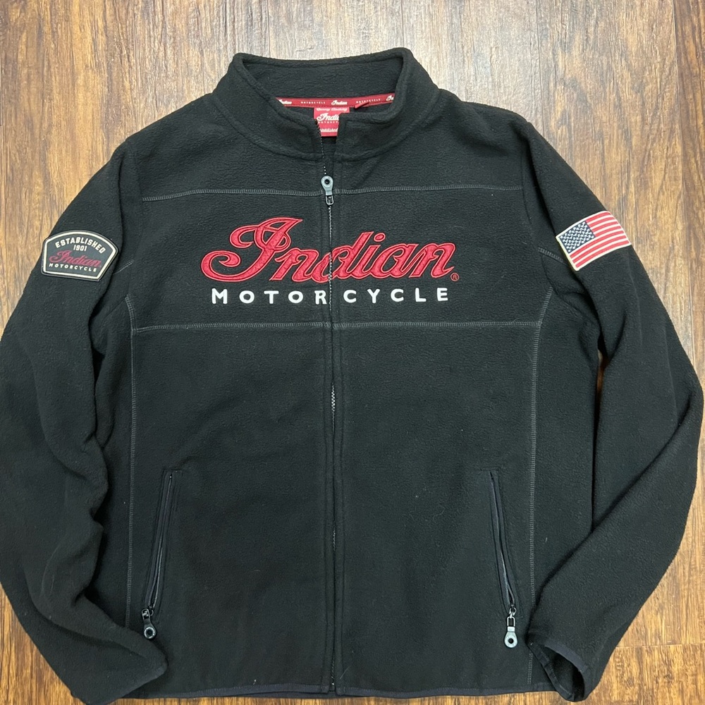 INDIAN Motorcycle Women's Zip Thru Fleece XL